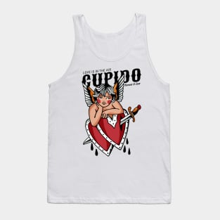 Vintage Cupid Love is in the air Tank Top